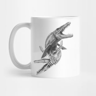 Mosasaurus Mug